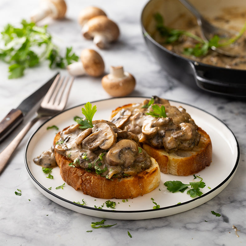 Mushrooms on Toast