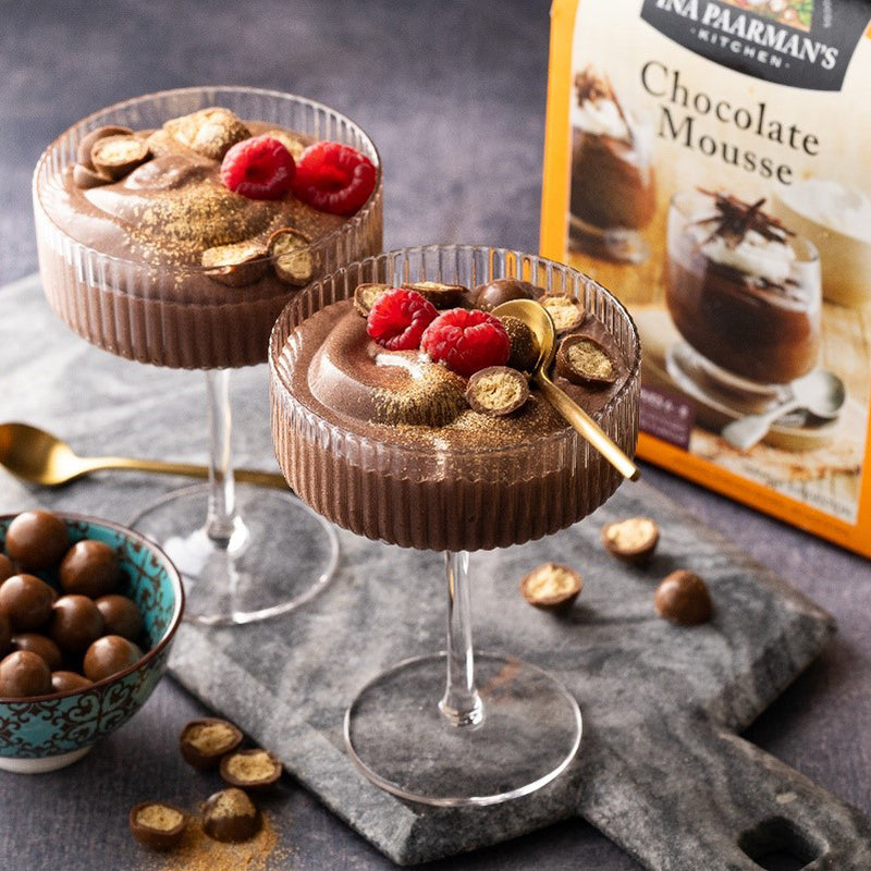 Malted Chocolate Mousse Treats