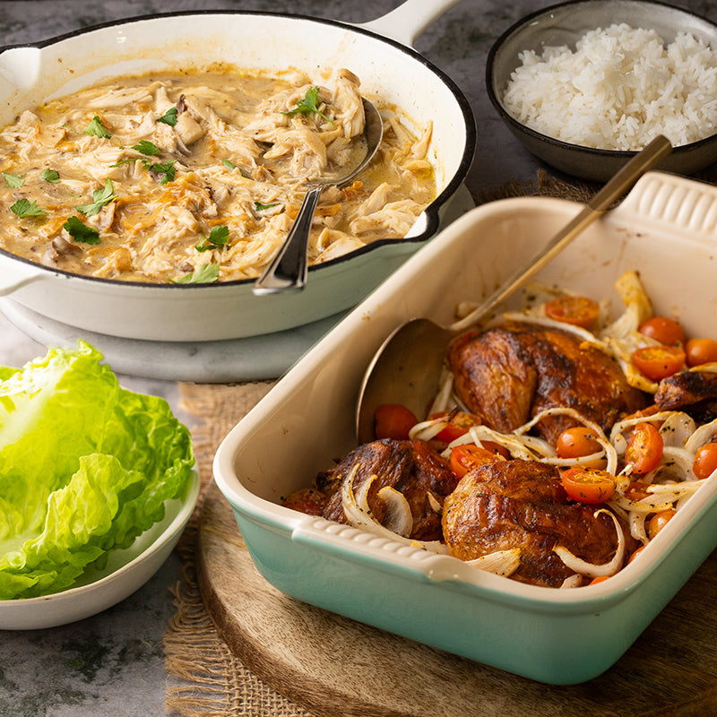 1 Chicken = 2 Meals