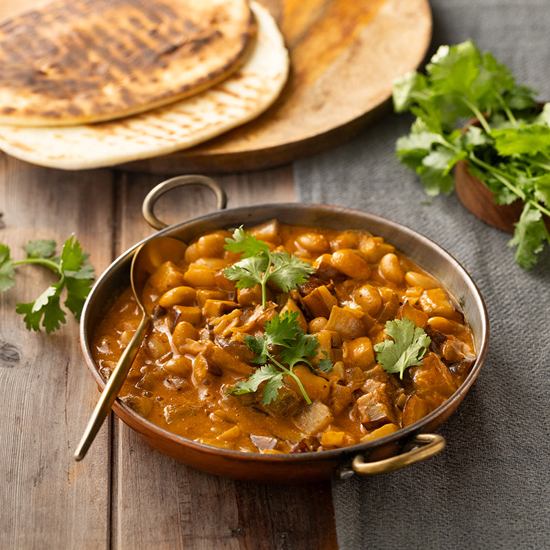 Aubergine & Butterbean Curry