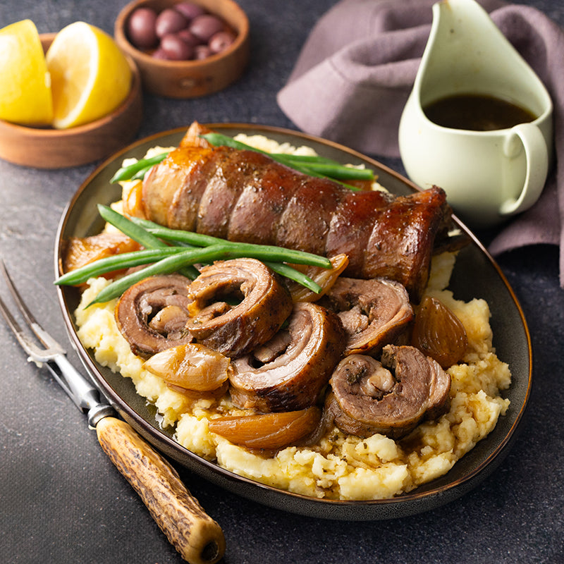 Braised Lamb Rib Roll
