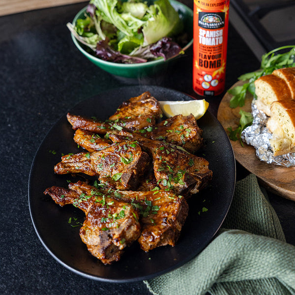 Griddled Lamb Chops