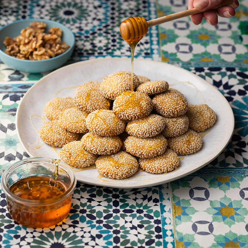 Nutty Easter Cookies with Honey