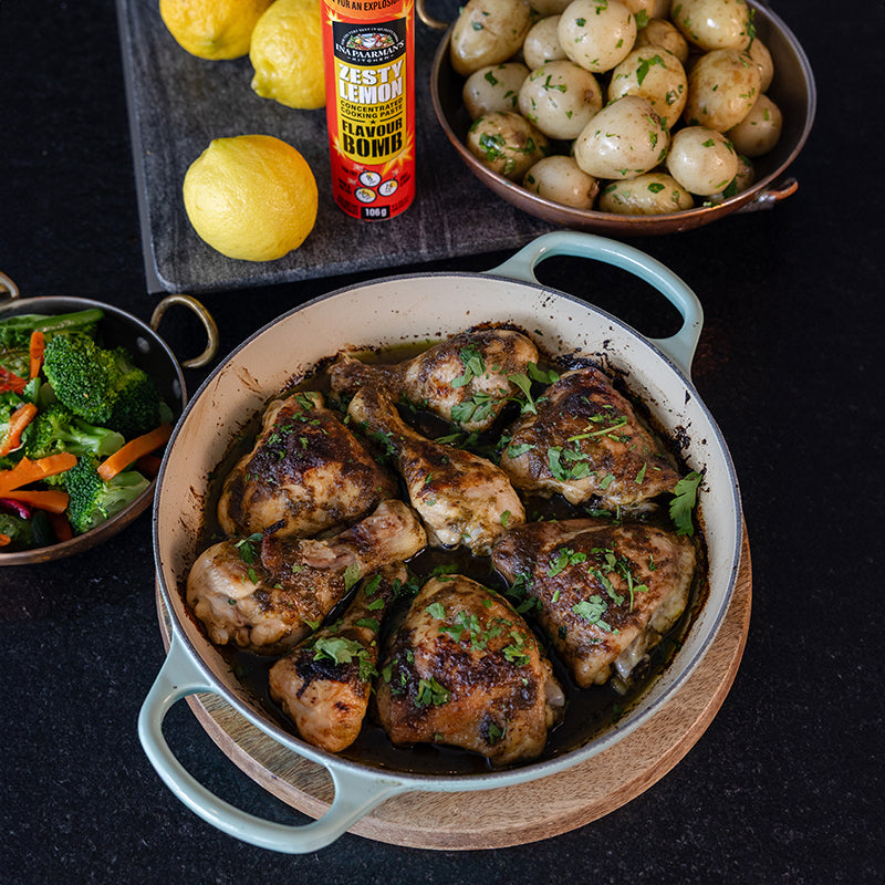 Oven Baked Chicken Portions