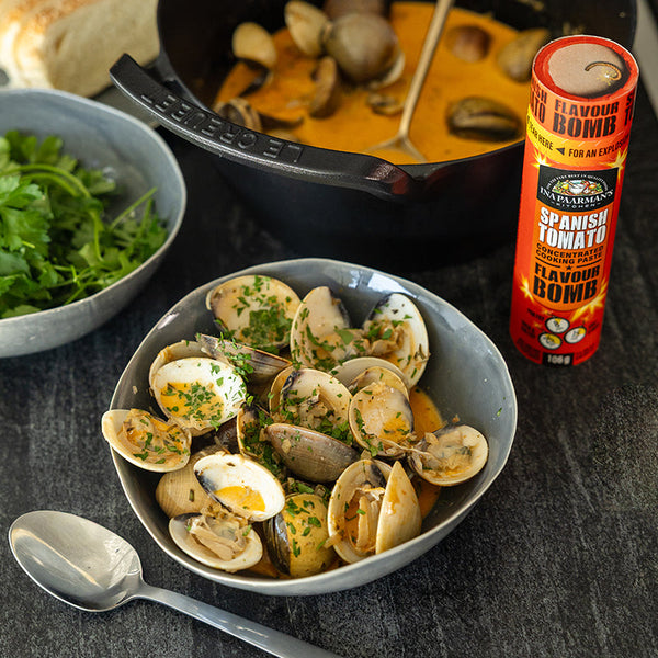 Spanish-Style Clam or Mussel Pot