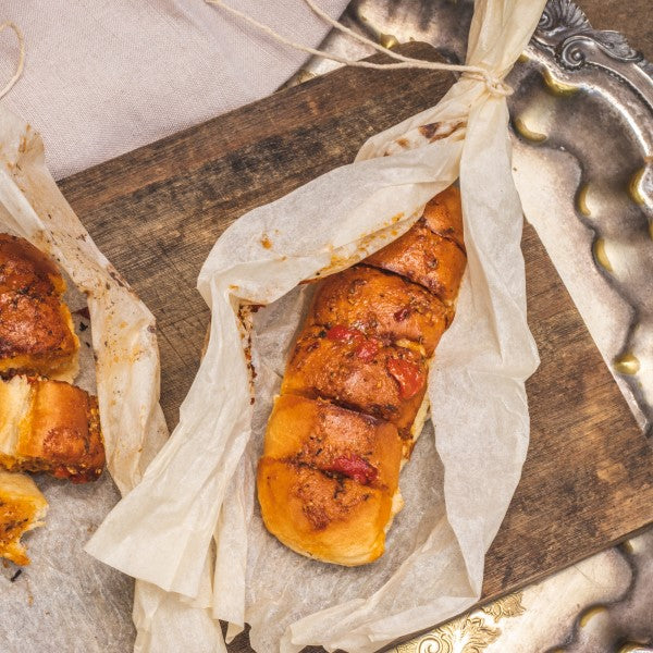 Red Pepper Pesto Bread Rolls