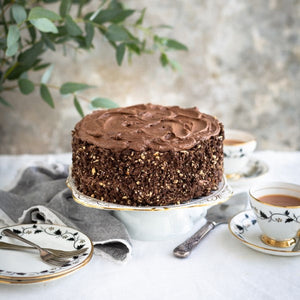 3 Layer Chocolate and Orange Cake with Choc Almond Granules