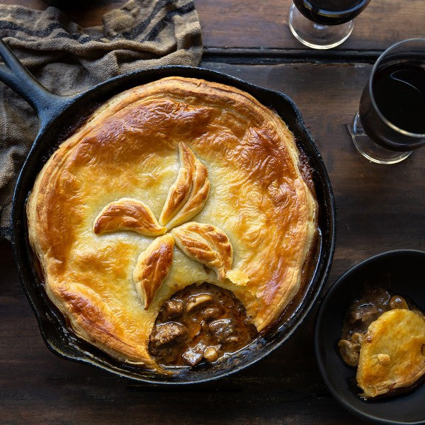 Beefy Mushroom Pie