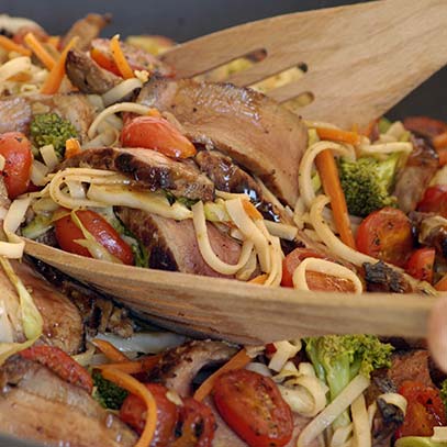 Marinated Steak Stir-Fry