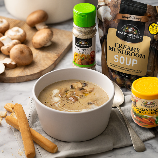 Mushroom Soup De Luxe