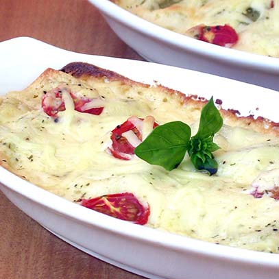 Mushroom and Spinach Cannelloni