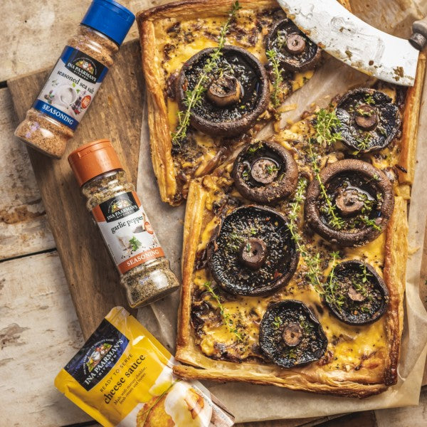 Mushroom and Onion Tart