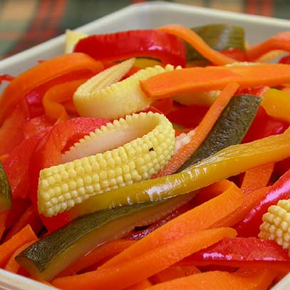 Mustard Pickled Vegetables