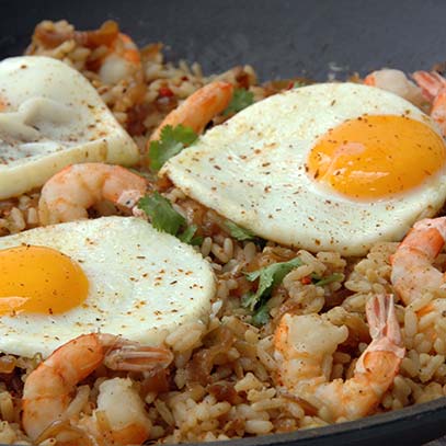 Nasi Goreng with Indonesian Fried Rice