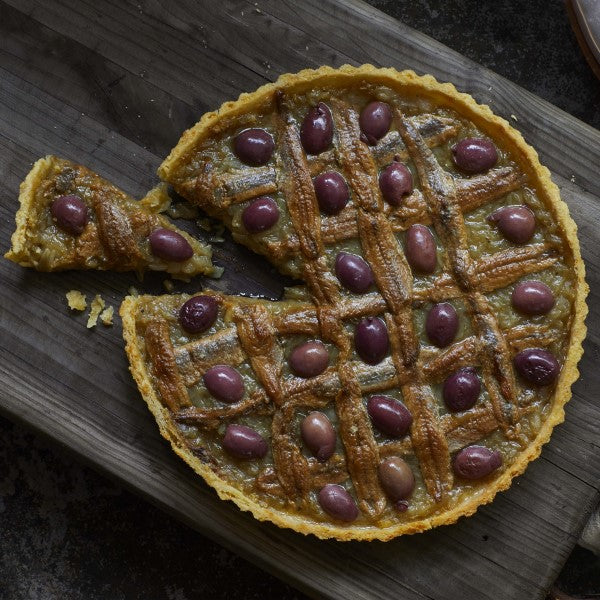 Onion Tart with Anchovy (Tarte Pissaladière)