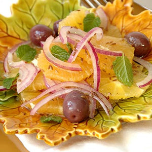 Orange and Red Onion Salad with Cumin