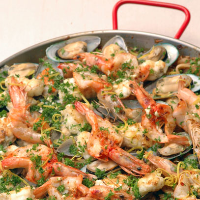 Paella in the Style of Barcelona