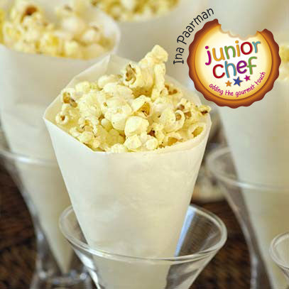 Popcorn Cones with Flavoured Butter