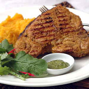 Pork Chops with Mixed Mash