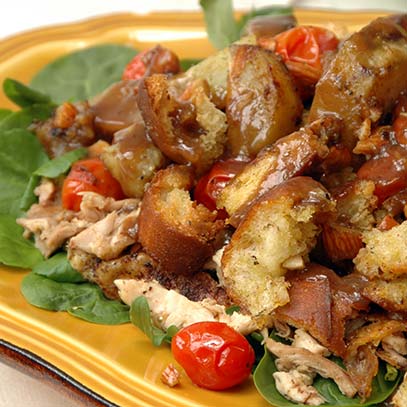 Roast Chicken and Sweet Potato Salad