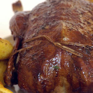 Roast Duck with Sticky Orange Sauce