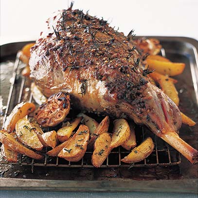 Roast Spiced Leg of Lamb