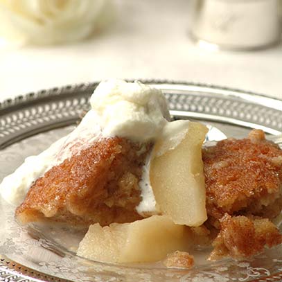 Royal Apple Pudding