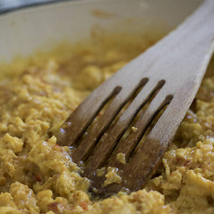Spicy Scrambled Eggs