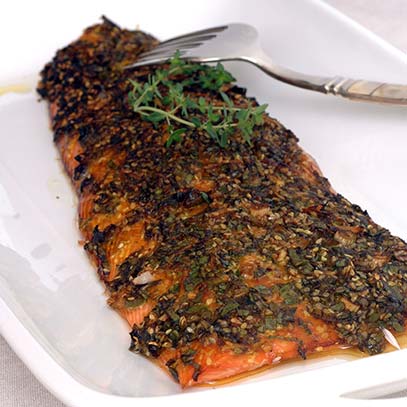 Side of Salmon with Asian Flavours