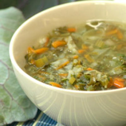 Slimmer's Vegetable Broth with Cabbage