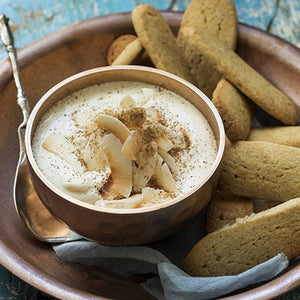 Spiced Finger Biscuits with Cottage Cheese Dip