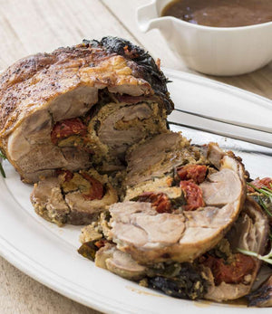 Stuffed Shoulder of Lamb