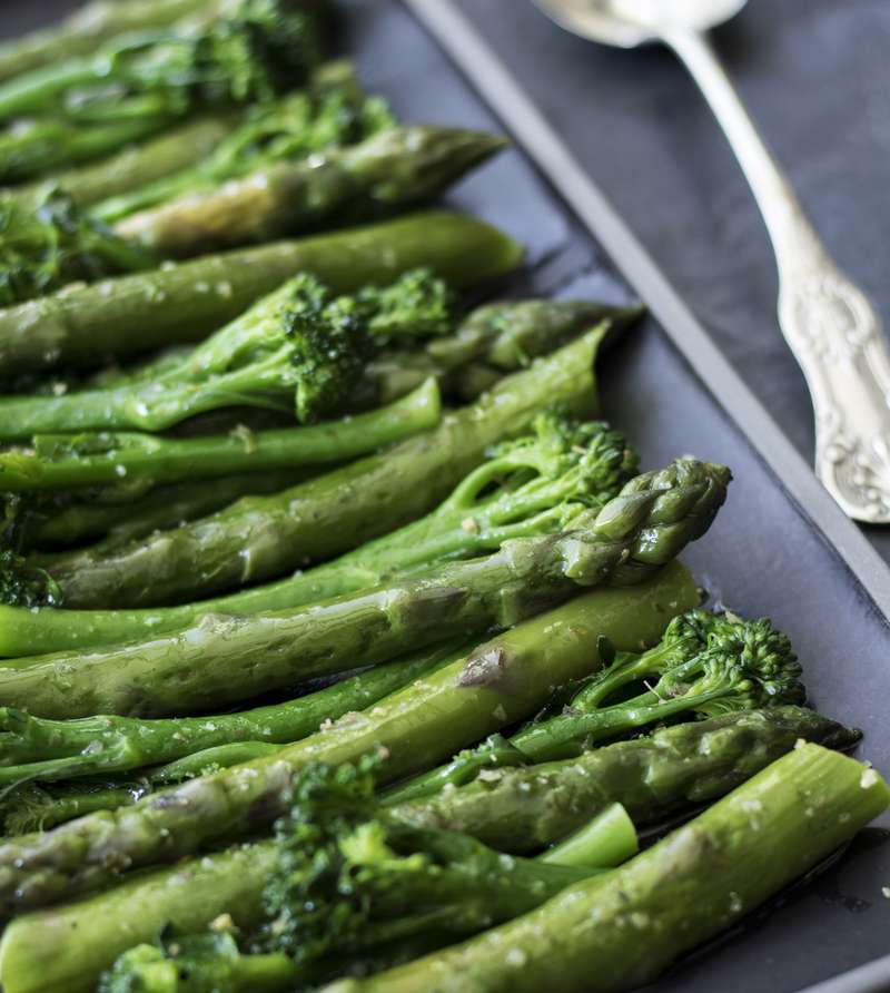 Tenderstem Broccoli and Asparagus