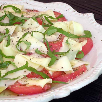 Tomato, Mozzarella and Basil Salad