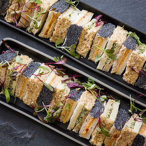 Triangular Sandwich Platter