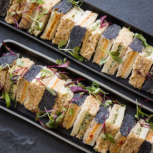 Triangular Sandwich Platter