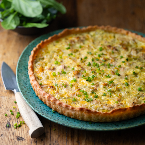 Leek and Tuna Quiche