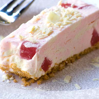 Turkish Delight Cheesecake