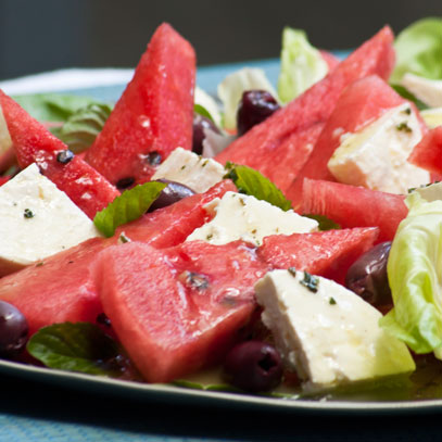 Watermelon Salad with Feta