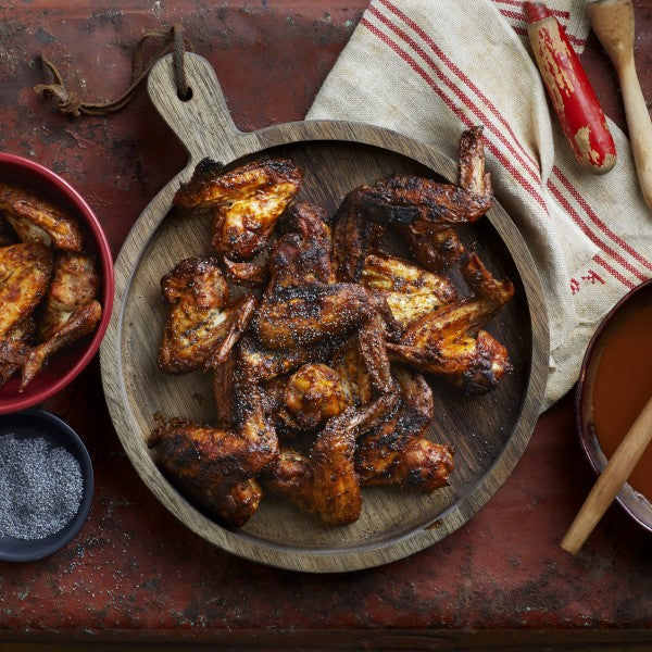 Chipotle Chicken Wings with Poppy Seeds