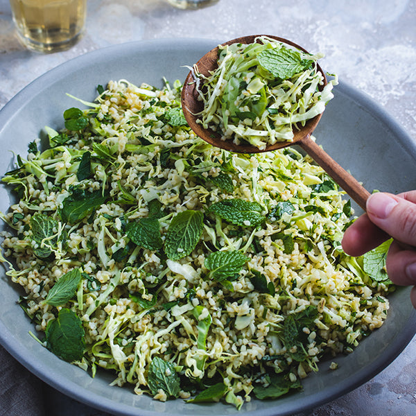 Cabbage Tabbouleh Salad