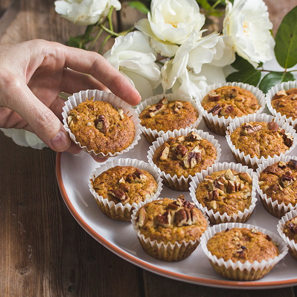 Carrot and Nut Cupcakes