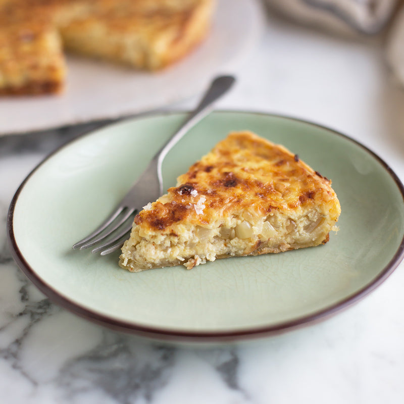 Cheese and Leek Quiche