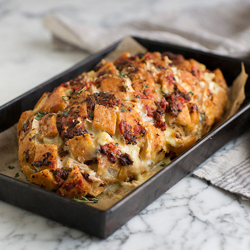 Cheese and Sun-dried Tomato Bread