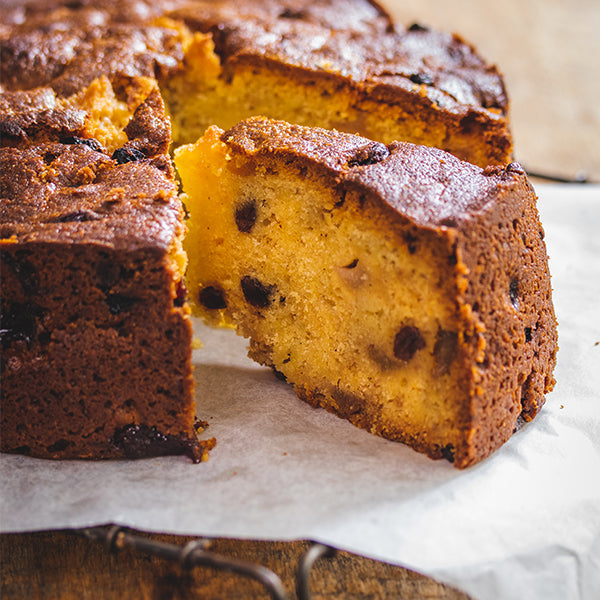 Fresh Fruit Cake with Pears