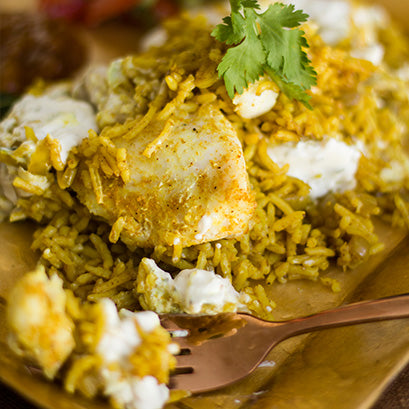 Baked Fish Breyani