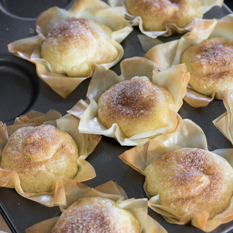 Milk Tart with Apples