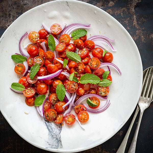 Tomato and Mint Sambal Salad