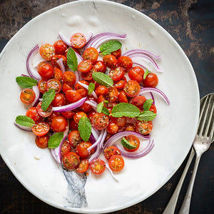 Tomato and Mint Sambal Salad