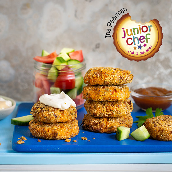 Sweet Potato Fish Cakes with Tuna